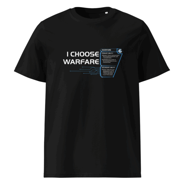 I Choose Warfare T-shirt - Image 2